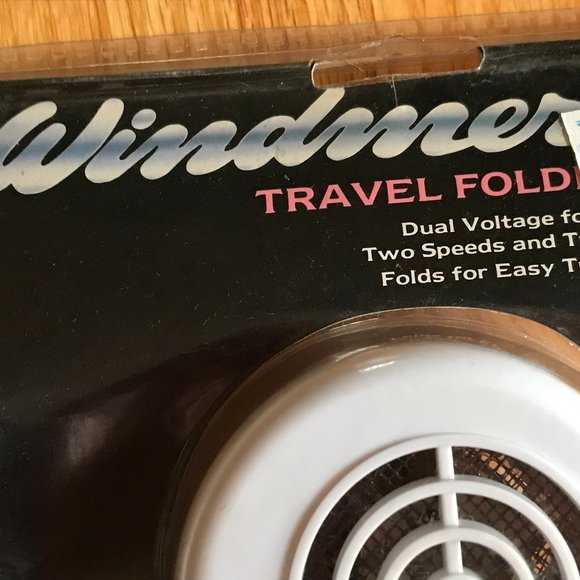 Windmere Travel Hair Dryer Vintage New - Picture 3 of 8